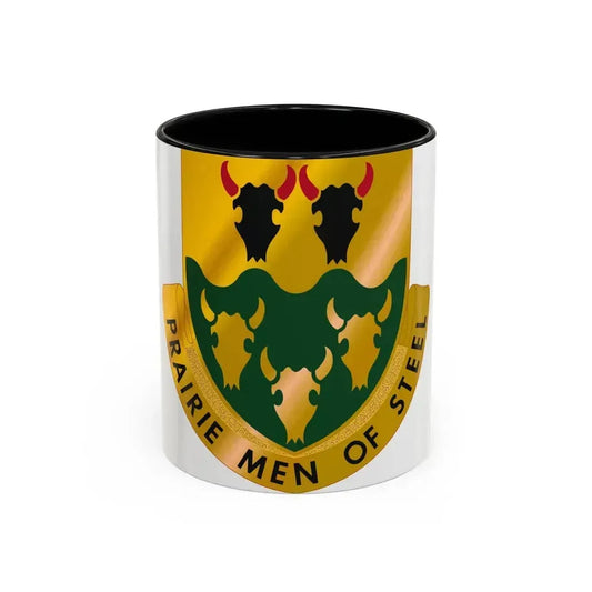 195 Armor Regiment (U.S. Army) Accent Coffee Mug 11oz Black - Go Mug Yourself