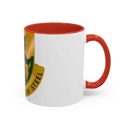 195 Armor Regiment (U.S. Army) Accent Coffee Mug - Go Mug Yourself