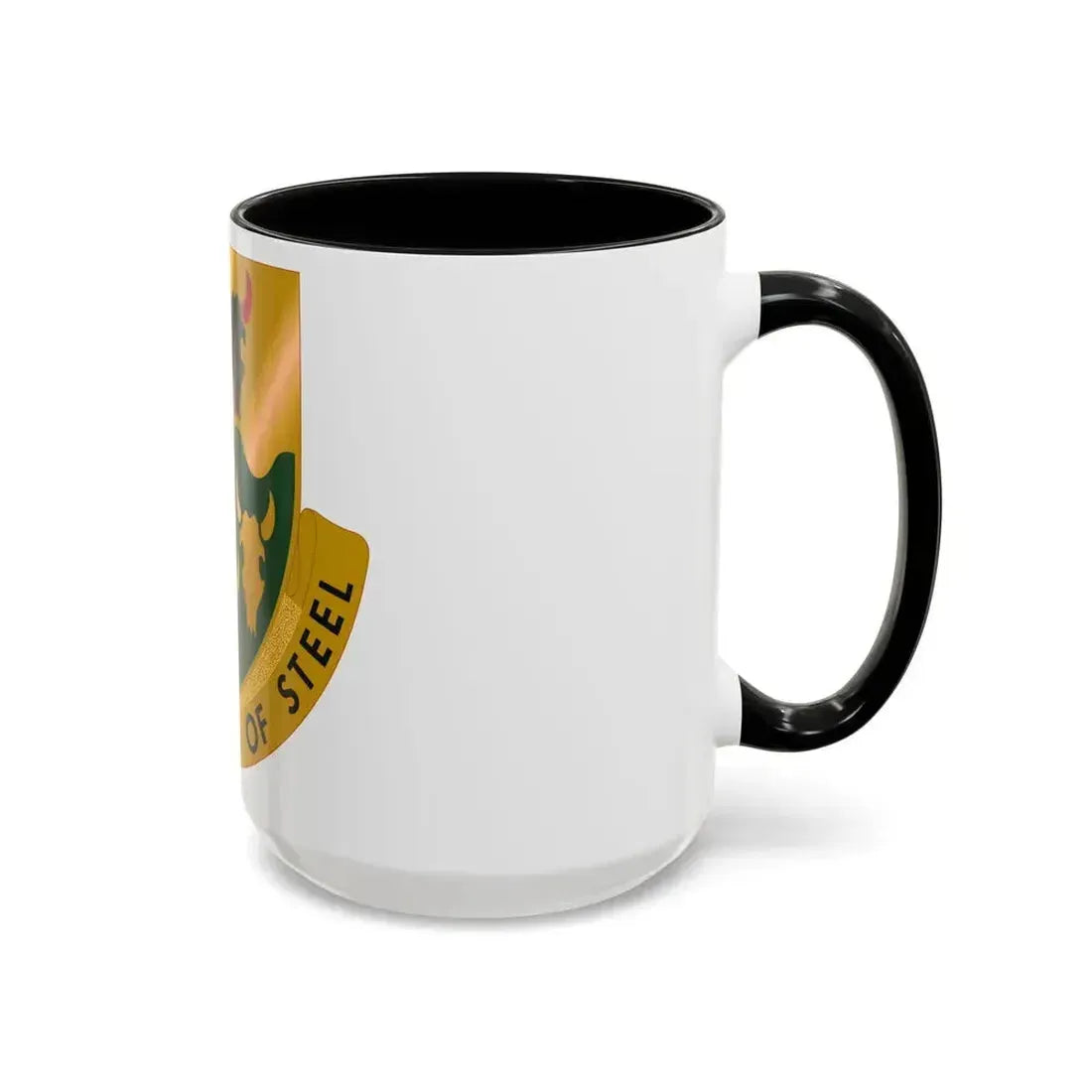 195 Armor Regiment (U.S. Army) Accent Coffee Mug - Go Mug Yourself