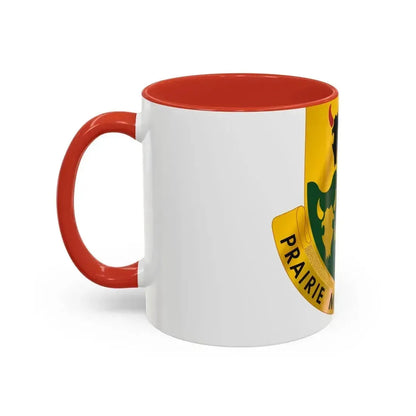 195 Armor Regiment (U.S. Army) Accent Coffee Mug - Go Mug Yourself