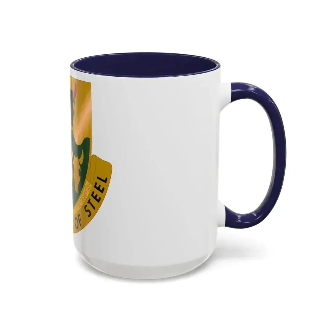 195 Armor Regiment (U.S. Army) Accent Coffee Mug - Go Mug Yourself