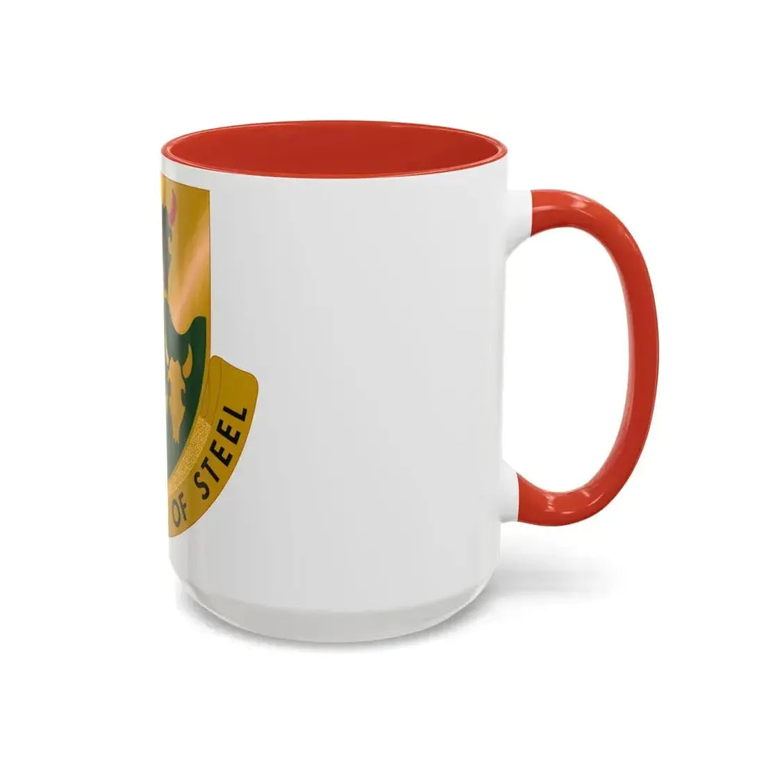 195 Armor Regiment (U.S. Army) Accent Coffee Mug - Go Mug Yourself