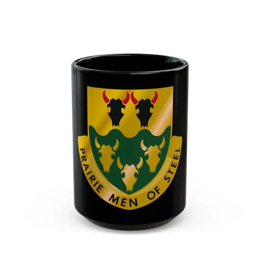 195 Armor Regiment (U.S. Army) Black Coffee Mug 15oz - Go Mug Yourself