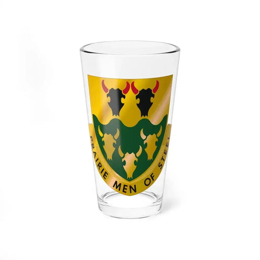 195 Armor Regiment (U.S. Army) Pint Glass 16oz 16oz - Go Mug Yourself