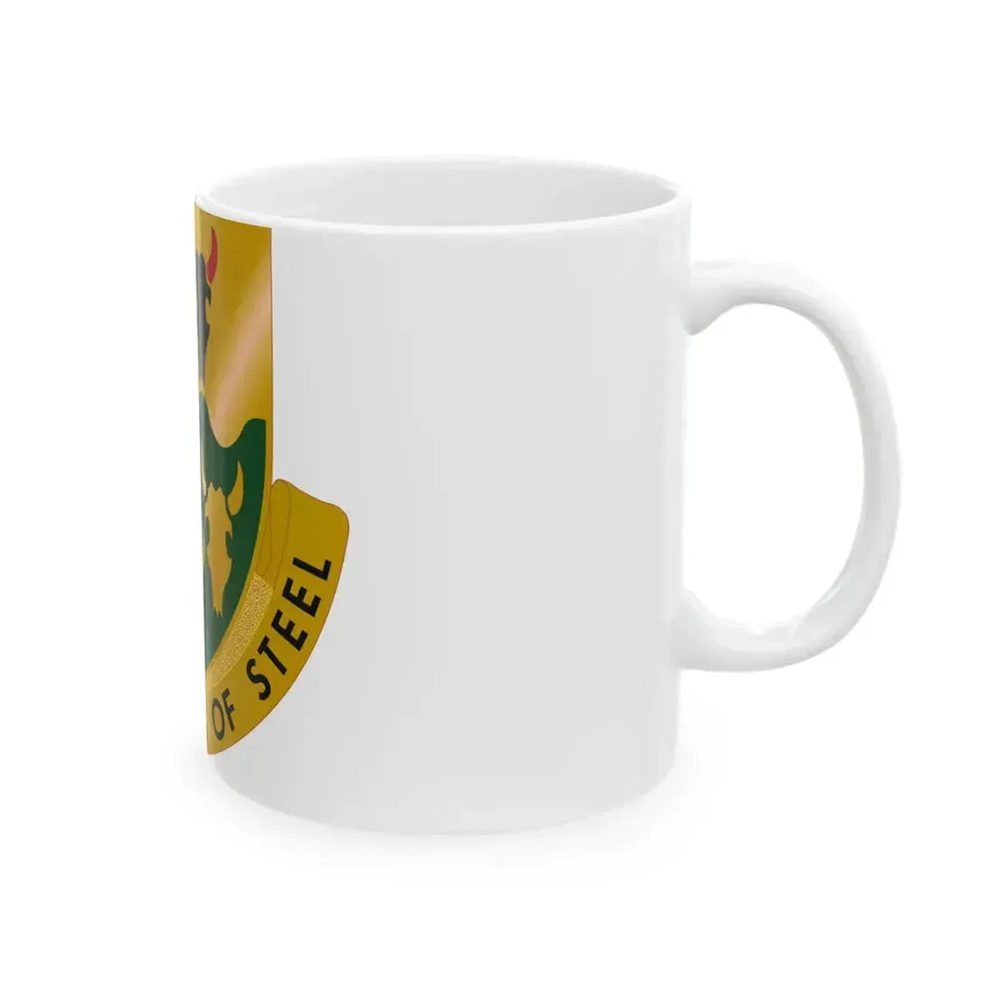 195 Armor Regiment (U.S. Army) White Coffee Mug - Go Mug Yourself