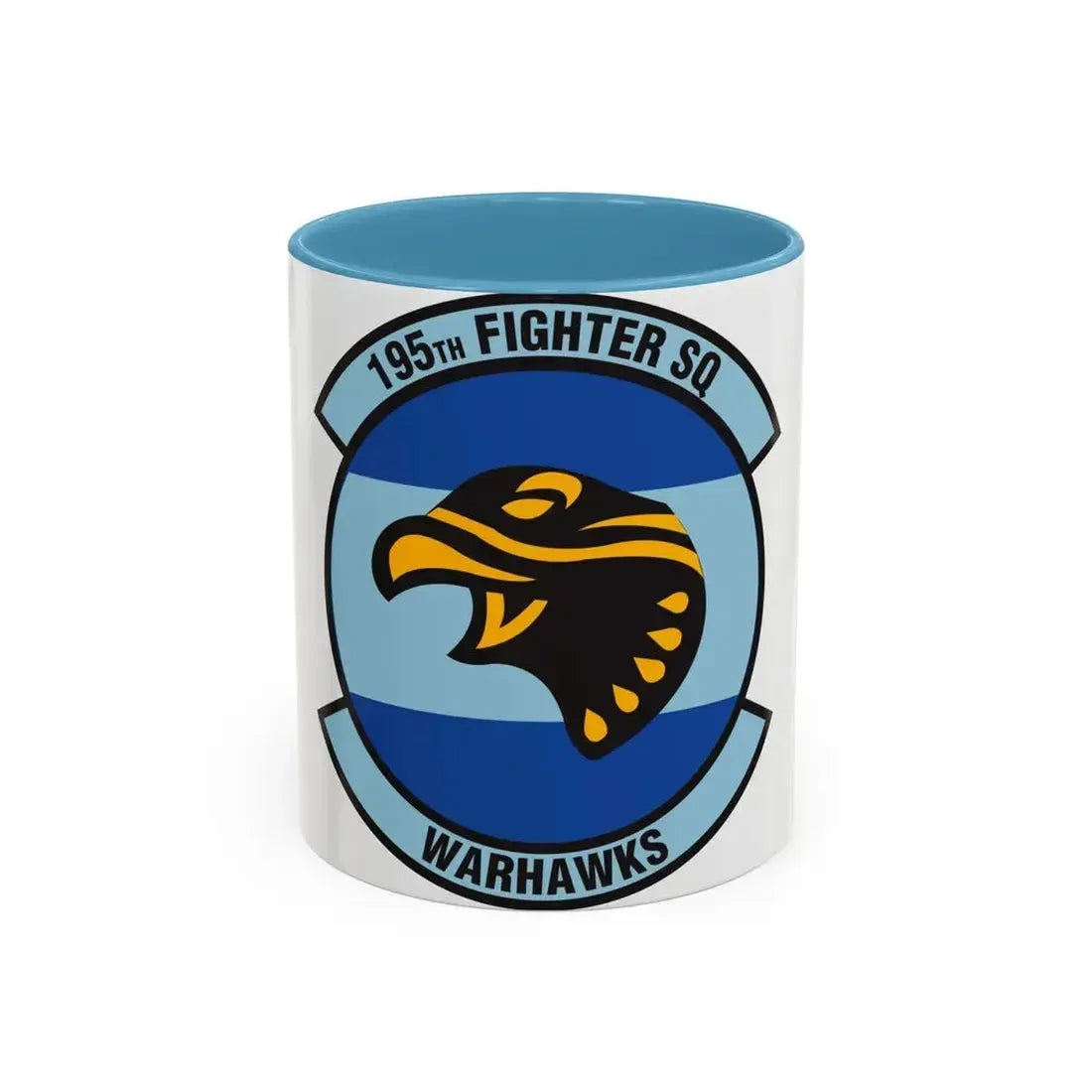 195 Fighter Squadron (U.S. Air Force) Accent Coffee Mug - Go Mug Yourself