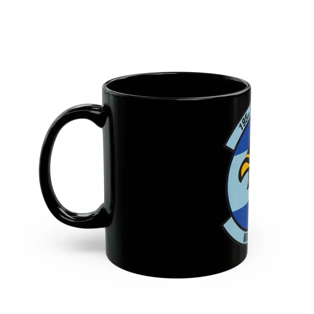 195 Fighter Squadron (U.S. Air Force) Black Coffee Mug - Go Mug Yourself