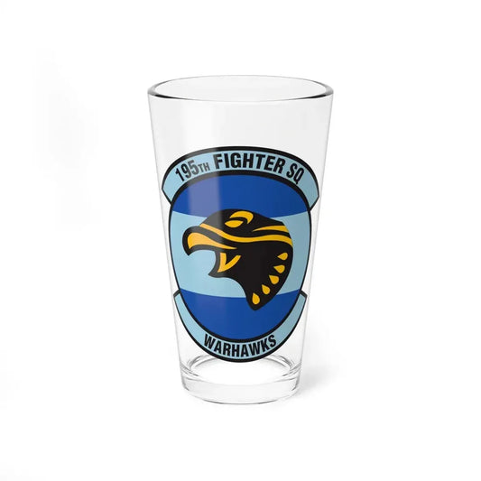 195 Fighter Squadron (U.S. Air Force) Pint Glass 16oz 16oz - Go Mug Yourself