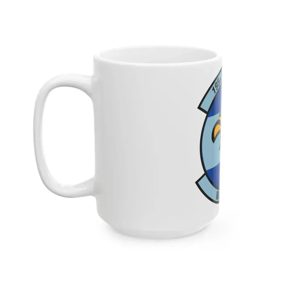 195 Fighter Squadron (U.S. Air Force) White Coffee Mug - Go Mug Yourself