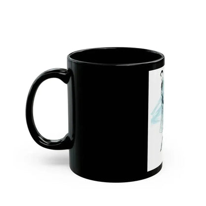 1950 fashion illustration from Woman's Journal - Black Coffee Mug - Go Mug Yourself