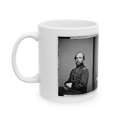 Portrait Of Maj. Gen. Darius Nash Couch, Officer Of The Federal Army (U.S. Civil War) White Coffee Mug