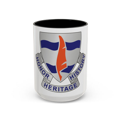 102 Signal Battalion (U.S. Army) Accent Coffee Mug