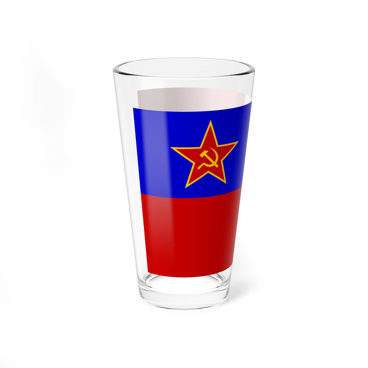 Proposed PRC national flags 047 (China) Pint Glass 16oz