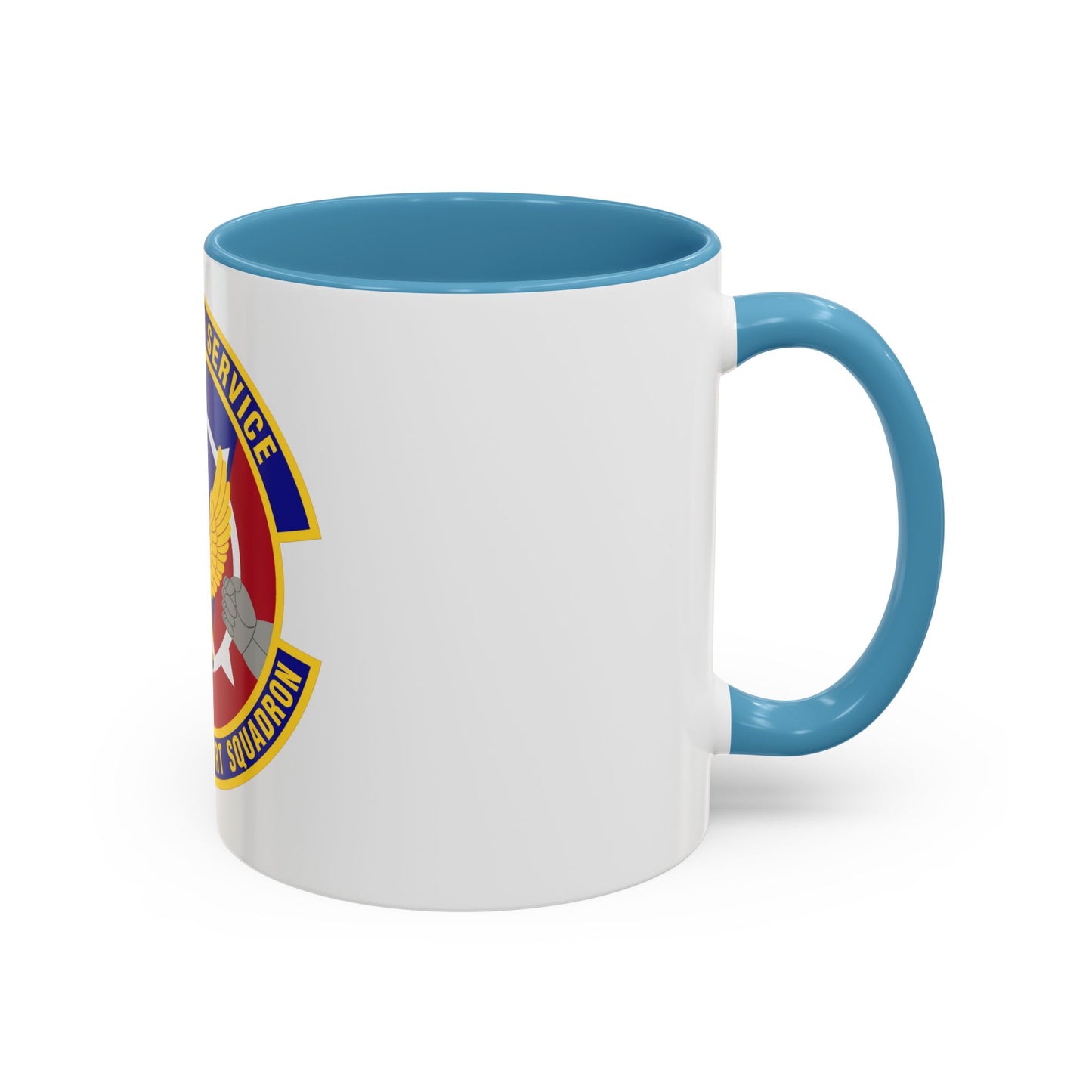 87 Force Support Squadron AMC (U.S. Air Force) Accent Coffee Mug