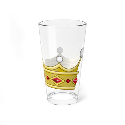 Coronet of a Viscount - Kingdom of Portugal (Portugal) (Coat of Arms) Pint Glass 16oz