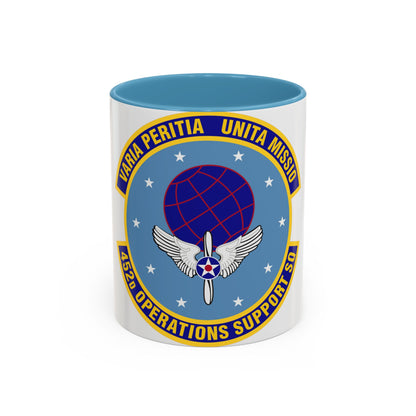 452d Operations Support Squadron (U.S. Air Force) Accent Coffee Mug