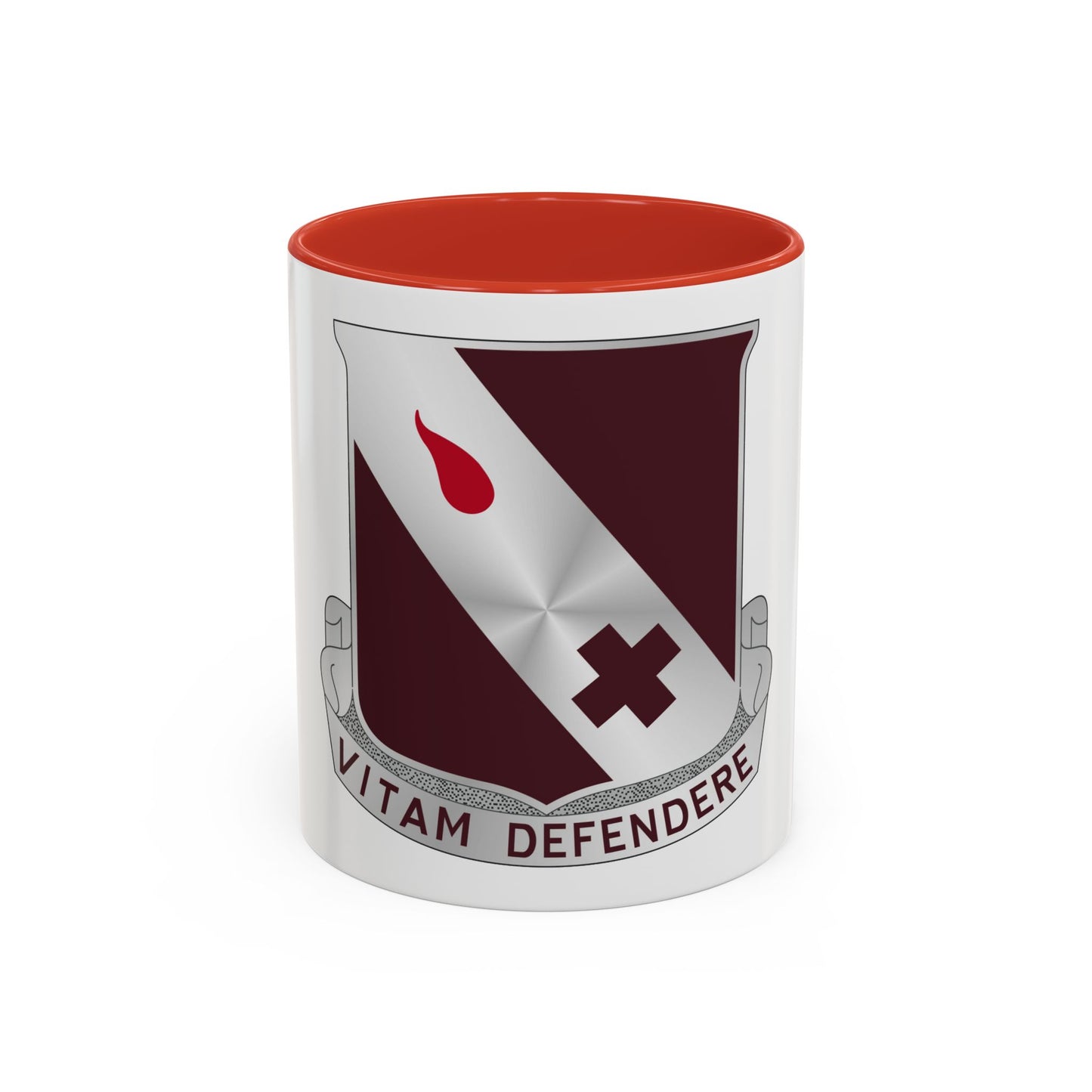 327 Medical Battalion (U.S. Army) Accent Coffee Mug