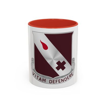 327 Medical Battalion (U.S. Army) Accent Coffee Mug