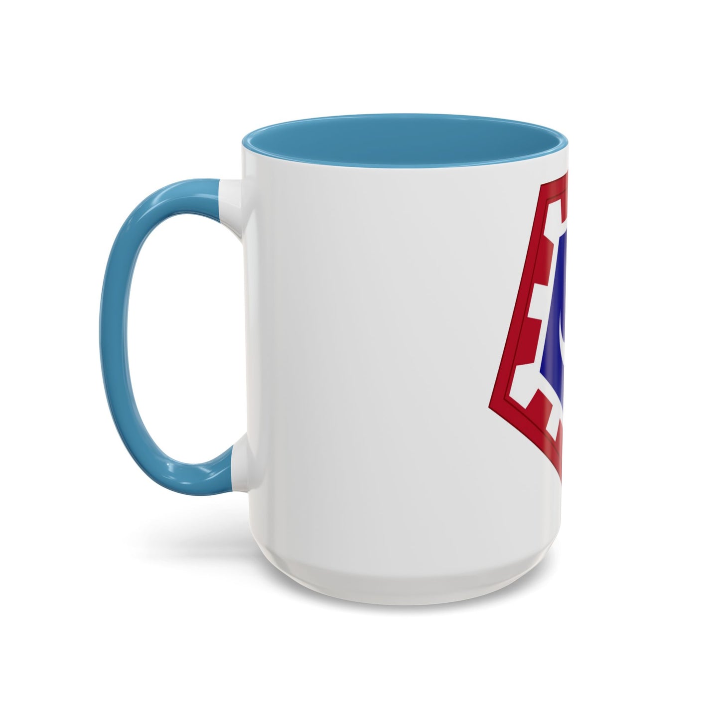 117 Engineer Brigade (U.S. Army) Accent Coffee Mug