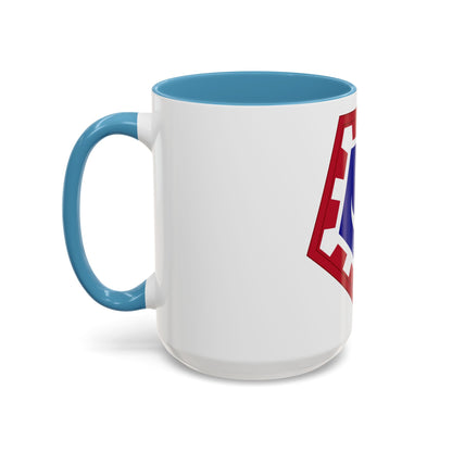 117 Engineer Brigade (U.S. Army) Accent Coffee Mug