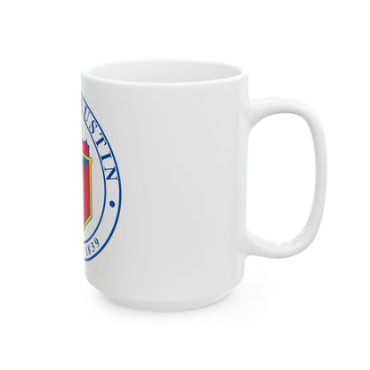 Seal of Austin TX - White Coffee Mug