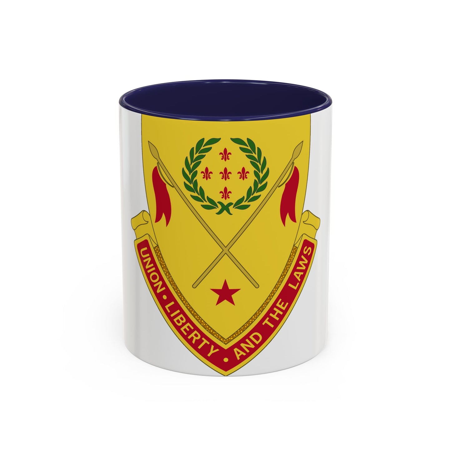 180th Field Artillery Battalion (U.S. Army) Accent Coffee Mug