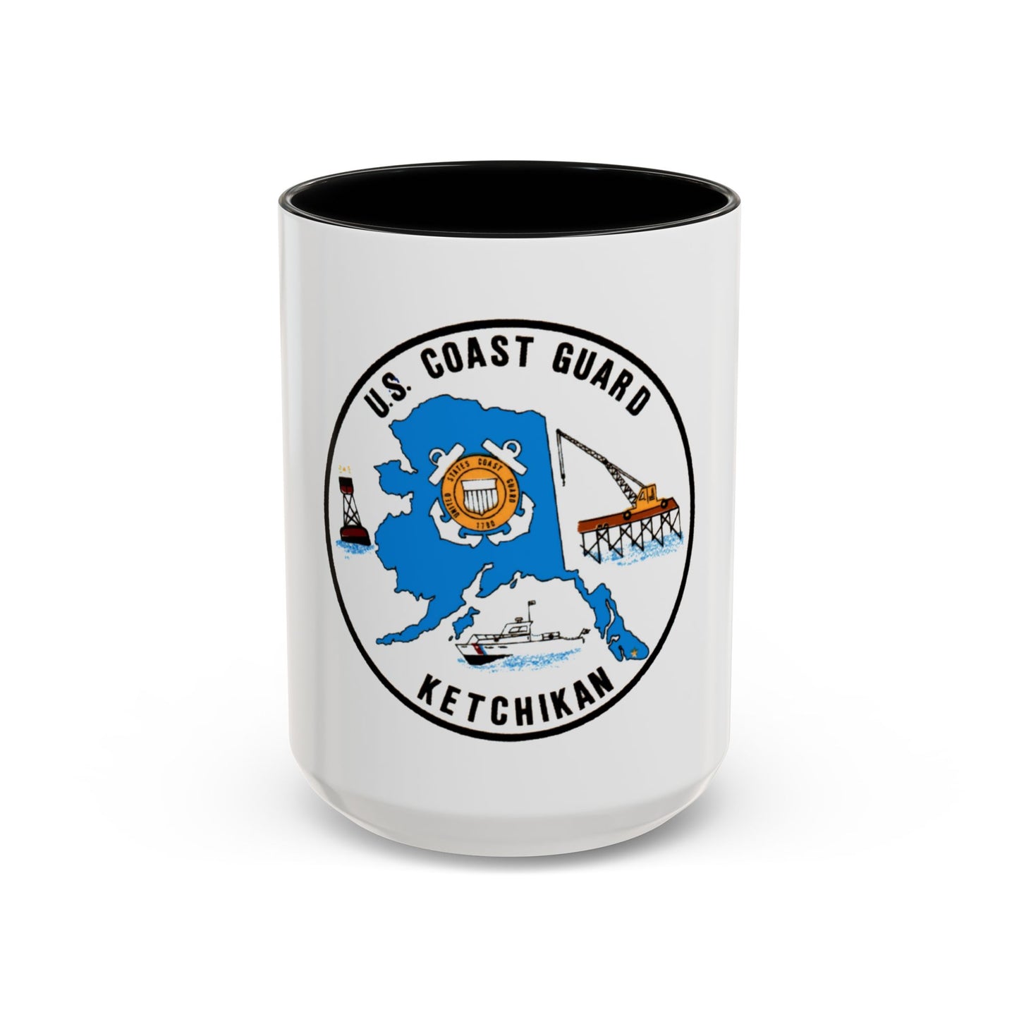 USCGC Planetree WLB 307 (U.S. Coast Guard) Accent Coffee Mug