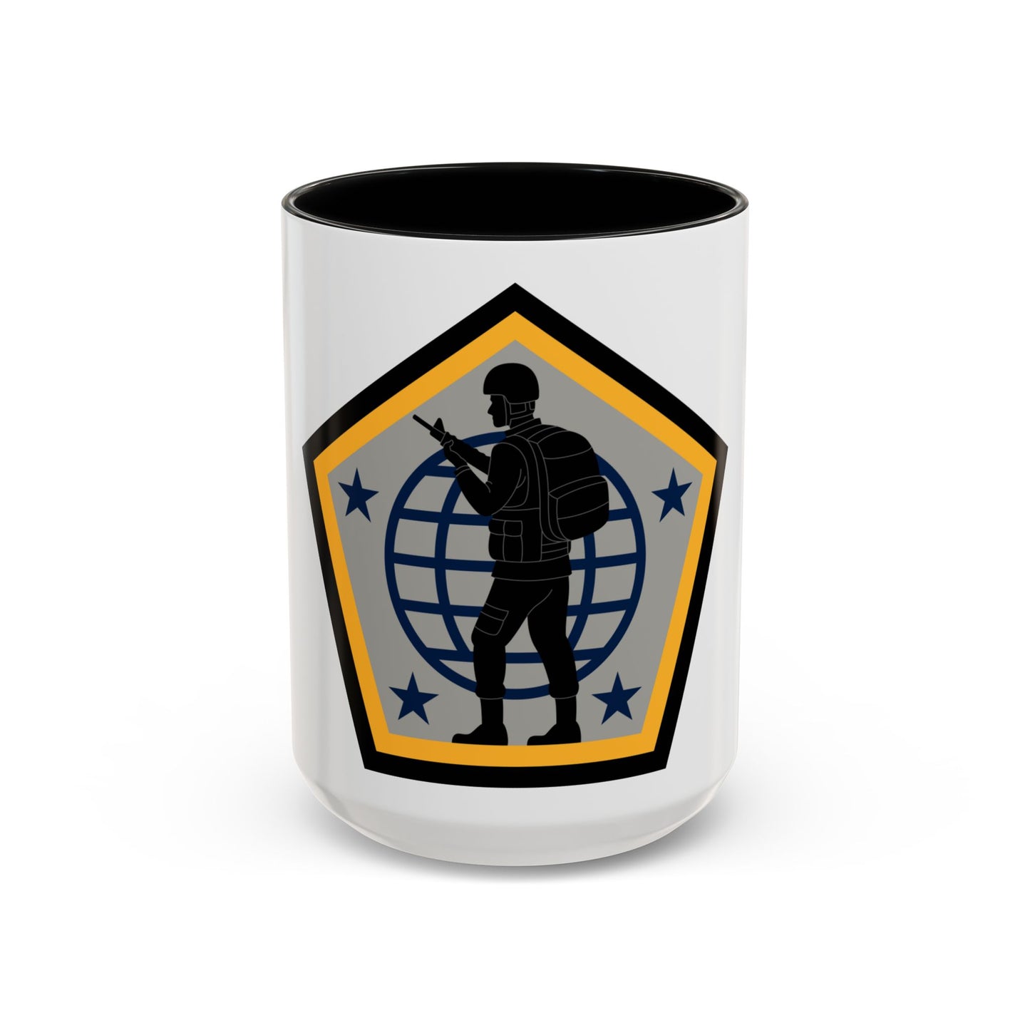 Human Resources Command (U.S. Army) Accent Coffee Mug