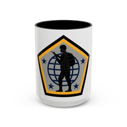 Human Resources Command (U.S. Army) Accent Coffee Mug