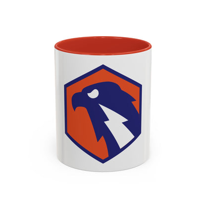 6 Signal Command (U.S. Army) Accent Coffee Mug
