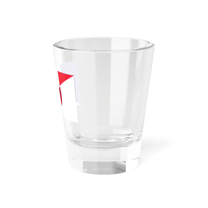 Flag of France and Japan (France) Shot Glass 1.5oz