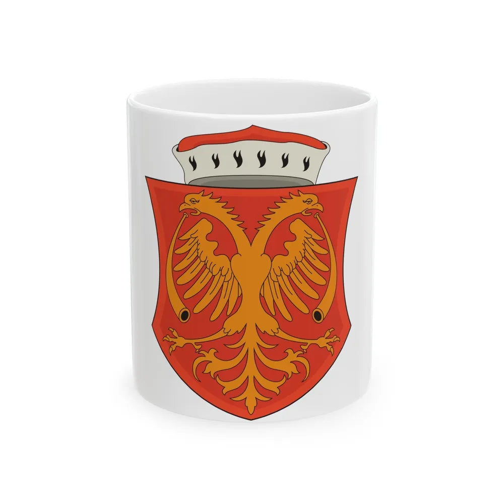 Coat of arms of the Serbian Despotate - White Coffee Mug-11oz-Go Mug Yourself