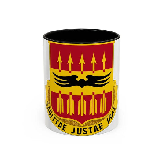 195th Antiaircraft Artillery Battalion (U.S. Army) Accent Coffee Mug 11oz Black - Go Mug Yourself