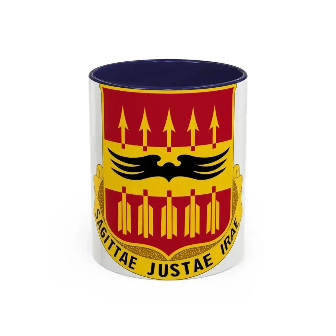 195th Antiaircraft Artillery Battalion (U.S. Army) Accent Coffee Mug 11oz Navy - Go Mug Yourself