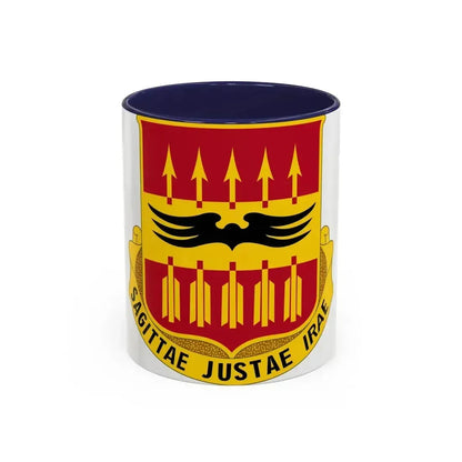 195th Antiaircraft Artillery Battalion (U.S. Army) Accent Coffee Mug 11oz Navy - Go Mug Yourself
