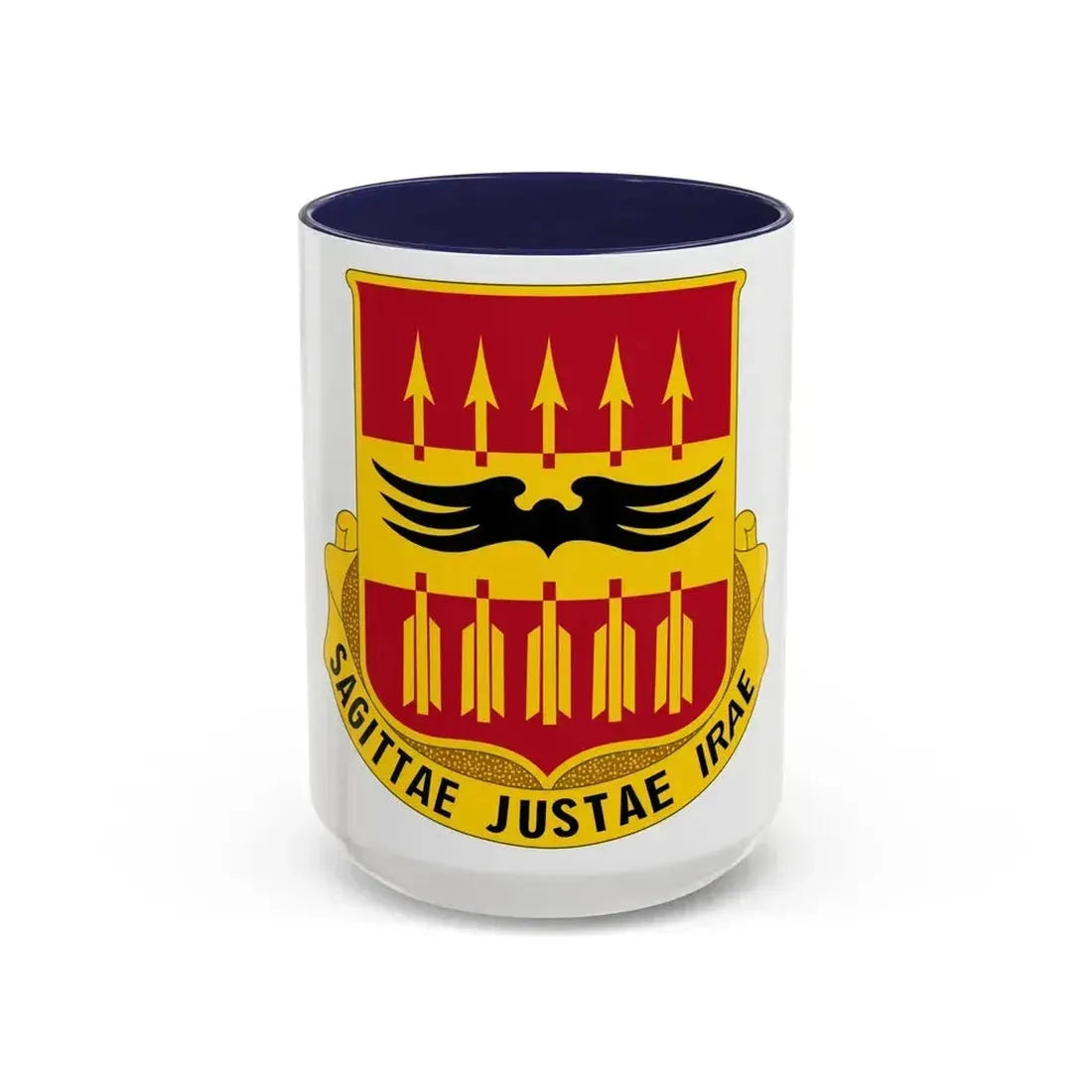 195th Antiaircraft Artillery Battalion (U.S. Army) Accent Coffee Mug 15oz Navy - Go Mug Yourself