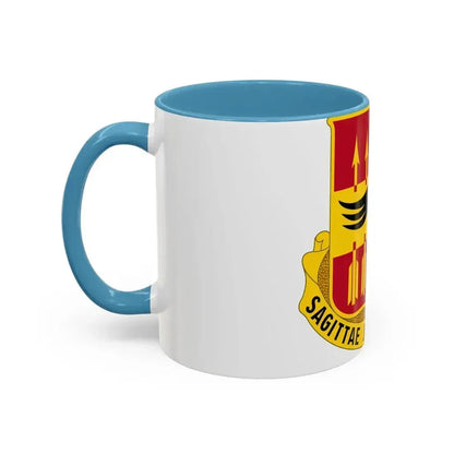 195th Antiaircraft Artillery Battalion (U.S. Army) Accent Coffee Mug - Go Mug Yourself