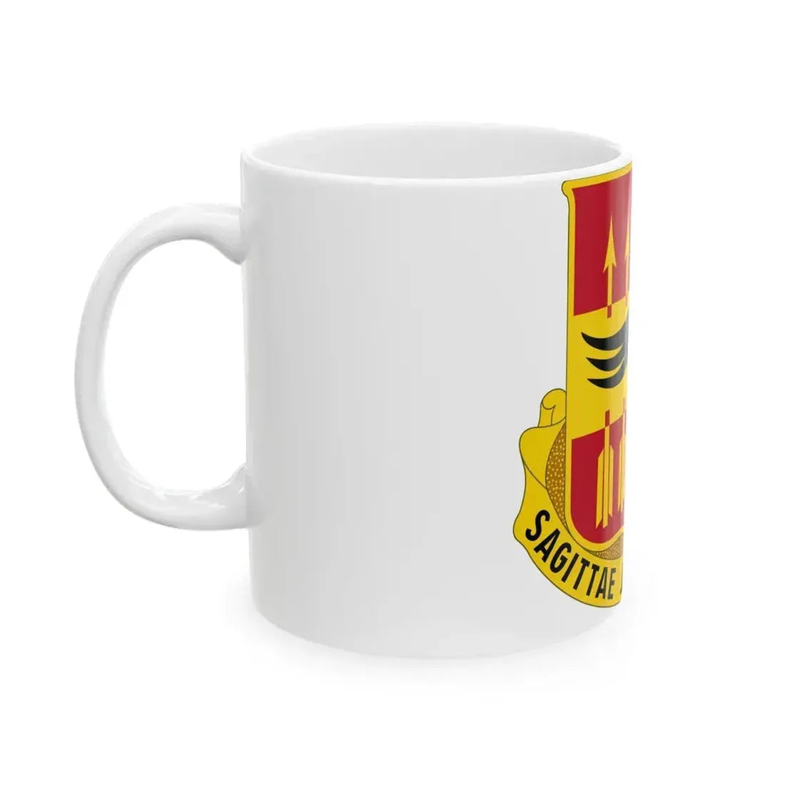195th Antiaircraft Artillery Battalion (U.S. Army) White Coffee Mug - Go Mug Yourself