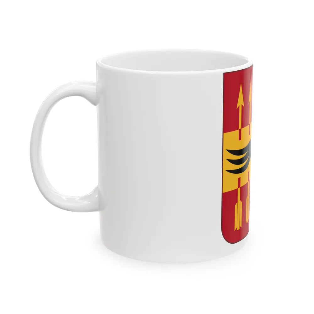 195th Antiaircraft Artillery Battalion v2 (U.S. Army) White Coffee Mug-Go Mug Yourself