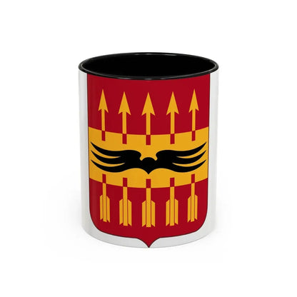 195th Antiaircraft Artillery Battalion v2 (U.S. Army) Accent Coffee Mug 11oz Black - Go Mug Yourself