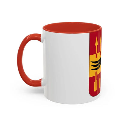 195th Antiaircraft Artillery Battalion v2 (U.S. Army) Accent Coffee Mug - Go Mug Yourself