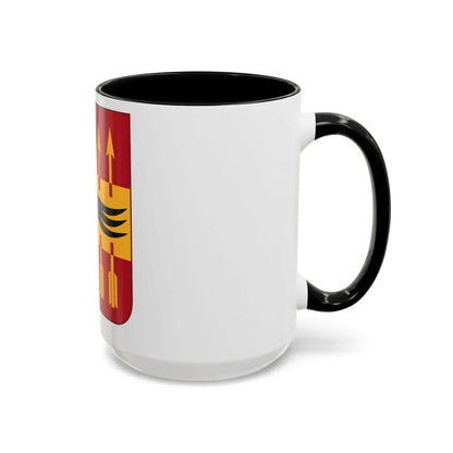 195th Antiaircraft Artillery Battalion v2 (U.S. Army) Accent Coffee Mug - Go Mug Yourself