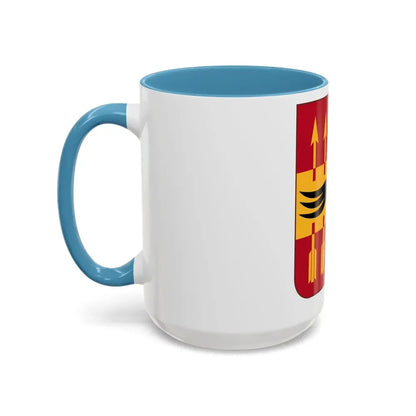 195th Antiaircraft Artillery Battalion v2 (U.S. Army) Accent Coffee Mug - Go Mug Yourself