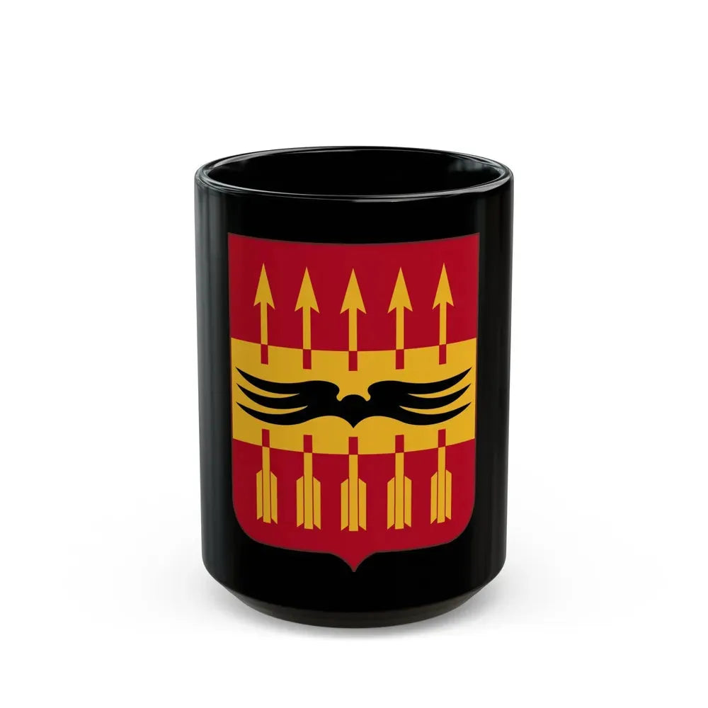 195th Antiaircraft Artillery Battalion v2 (U.S. Army) Black Coffee Mug 15oz - Go Mug Yourself