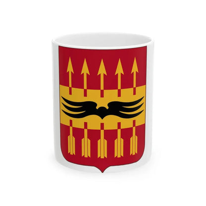 195th Antiaircraft Artillery Battalion v2 (U.S. Army) White Coffee Mug 11oz - Go Mug Yourself
