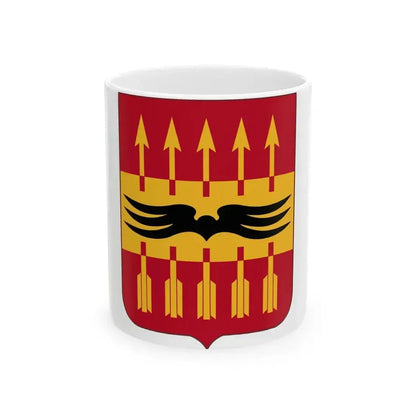 195th Antiaircraft Artillery Battalion v2 (U.S. Army) White Coffee Mug 11oz - Go Mug Yourself