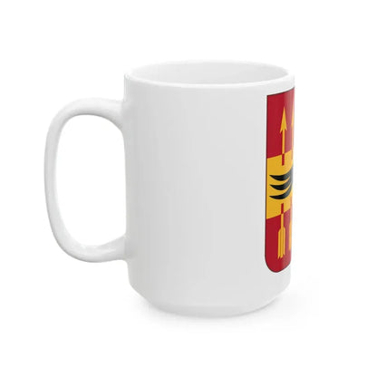 195th Antiaircraft Artillery Battalion v2 (U.S. Army) White Coffee Mug - Go Mug Yourself