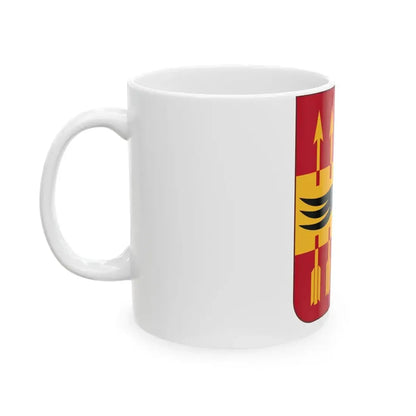 195th Antiaircraft Artillery Battalion v2 (U.S. Army) White Coffee Mug - Go Mug Yourself