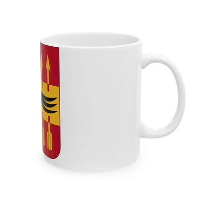 195th Antiaircraft Artillery Battalion v2 (U.S. Army) White Coffee Mug - Go Mug Yourself