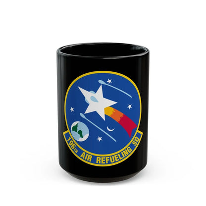 196 Air Refueling Squadron (U.S. Air Force) Black Coffee Mug-15oz-Go Mug Yourself